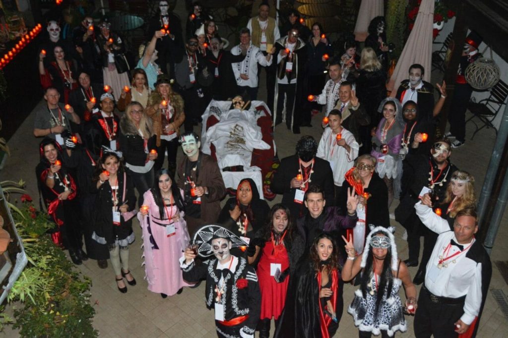 Dracula's Castle Romania Halloween Party, dracula halloween party